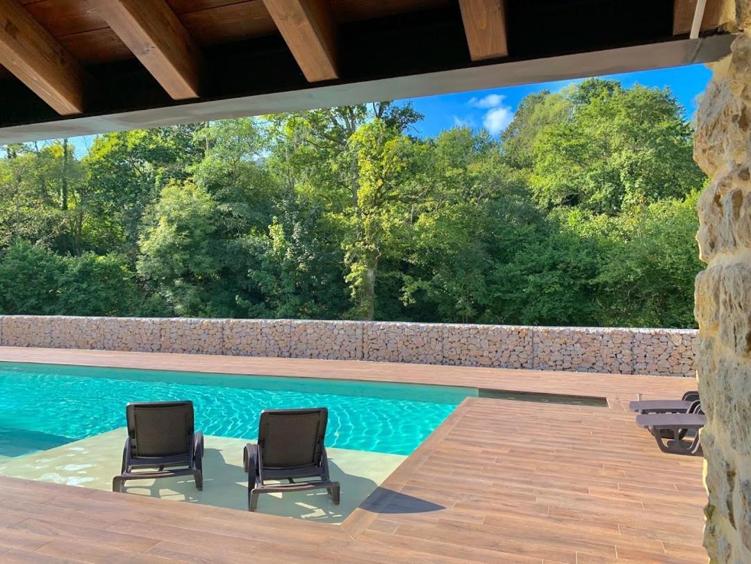 2 Apartamentos En Villa Con Piscina Privada En Asturias El Marquesau Noriega Eksteriør billede